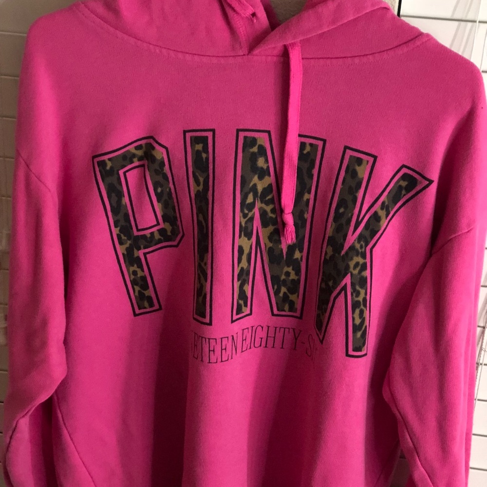 VS PINK Cheetah Hoodie